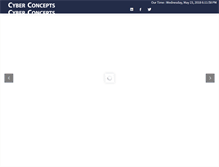 Tablet Screenshot of cyberconceptslk.com